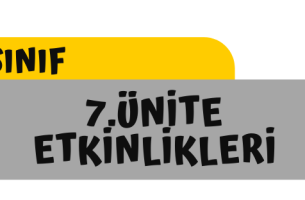 sosyal bilgiler 5.Sınıf 7.Ünite Etkinlikleri