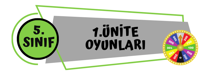 5.Sınıf Sosyal Bilgiler 1.Ünite Oyunları