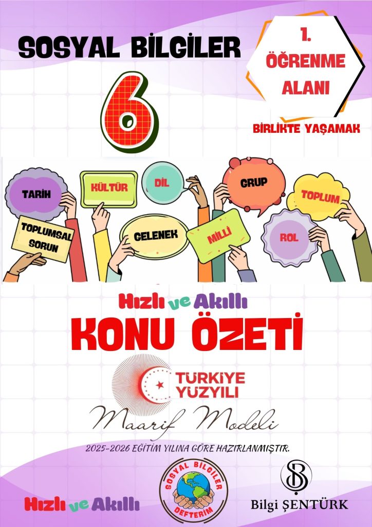 SOSYAL BİLGİLER 6.SINIF 1. ÜNİTE DERS NOTU