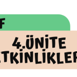 8.Sınıf 3.Ünite Etkinlikleri