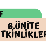 8.Sınıf 5.Ünite Etkinlikleri