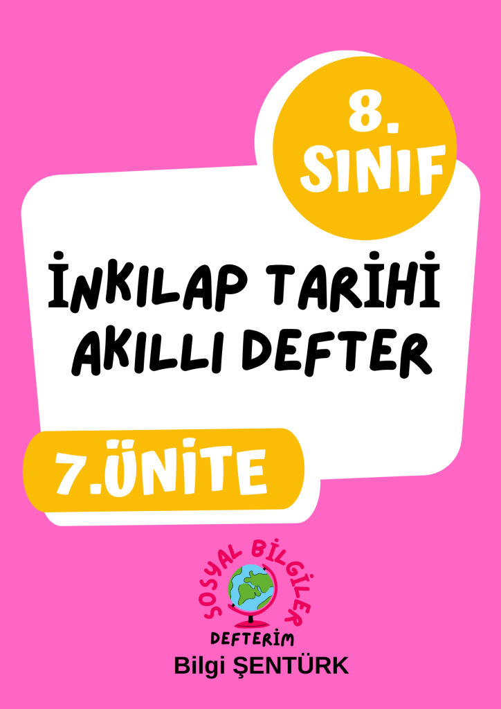 7.ÜNİTE AKILLI DEFTER