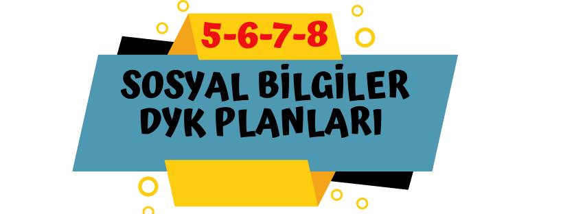 2025-2026 Sosyal Bilgiler (DYK) Destekleme ve Yetiştirme Kursları Yıllık Planları