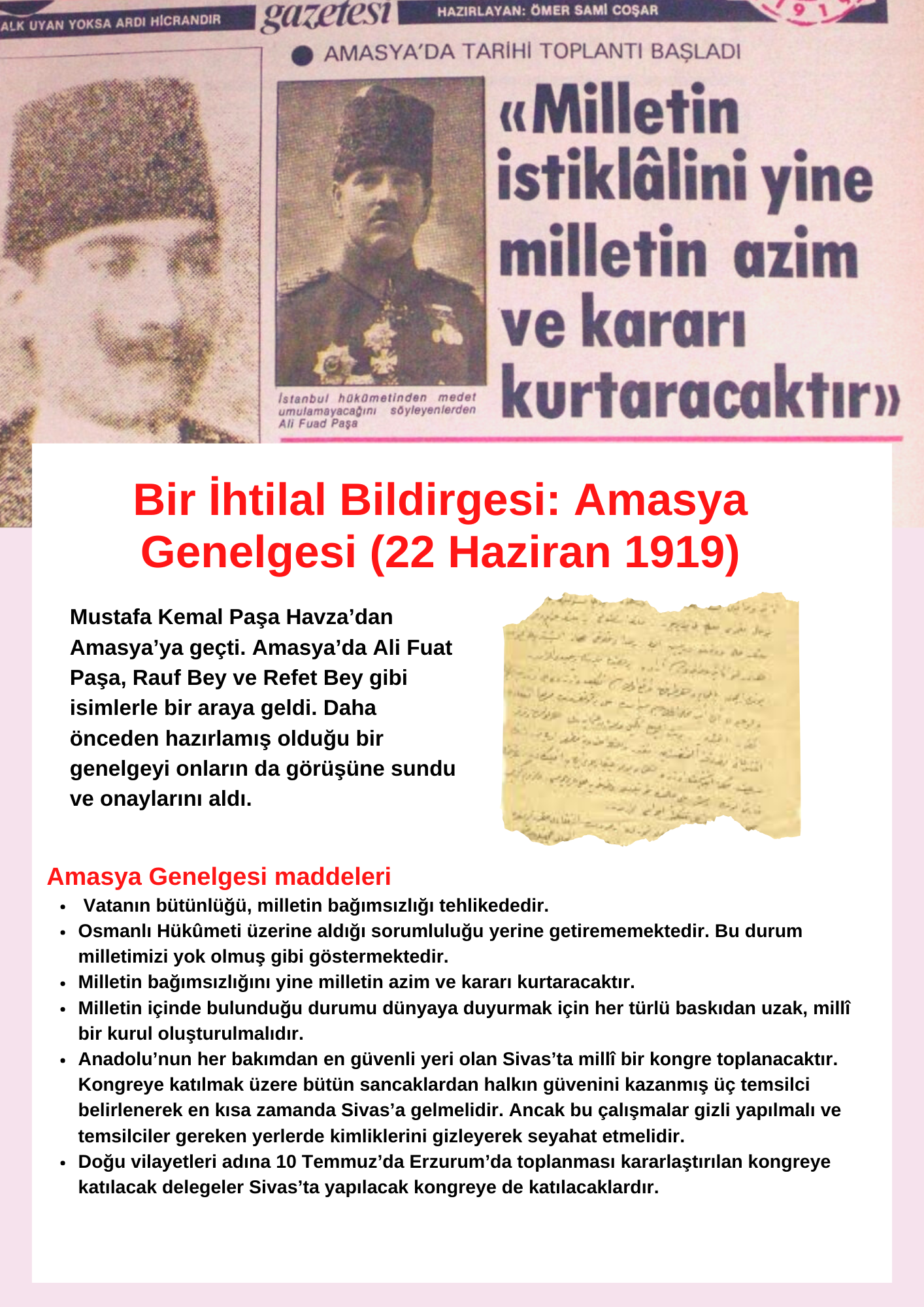 Krem ve Somon Pembe Minimal Modern Şirket Bülten