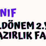 8.Sınıf 1.Dönem 2.Yazılı Hazırlık Fasikülü