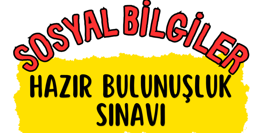 6.Sınıf hazırbulunuşluk testi ( 20 soru )
