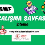6. sınıf 3. öğrenme alanı Türkistan boyama sayfası
