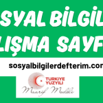Sosyal Bilgiler Çalışma Sayfaları